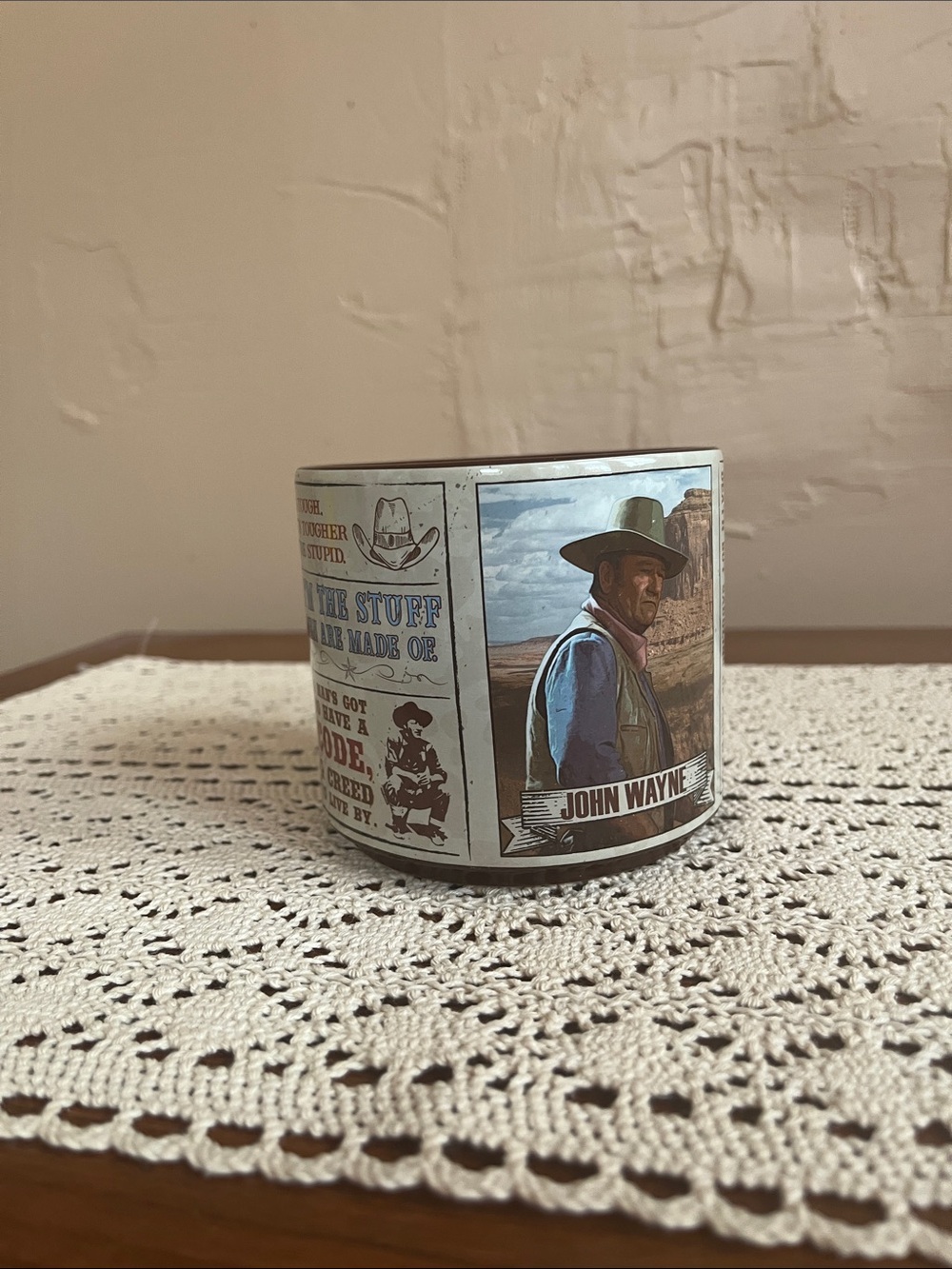 John Wayne Phrase Mug